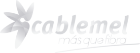 logo cablemel gris blanco