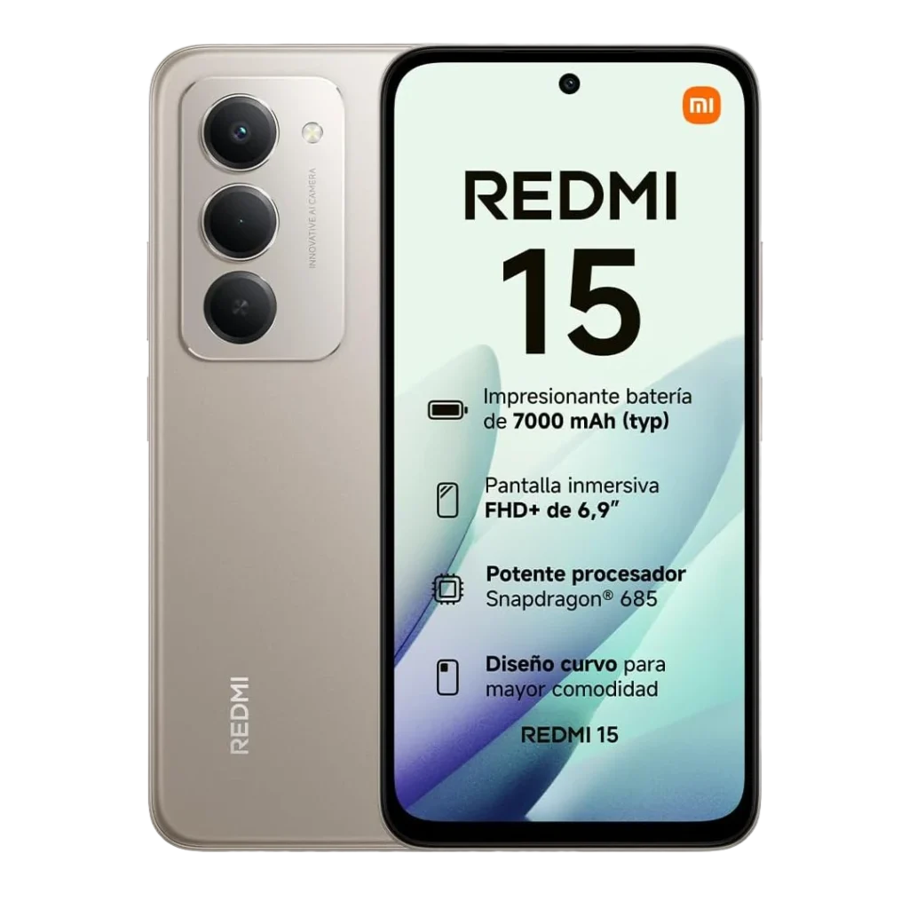 XIAOMI REDMI 15 Smartphone de 8 256GB