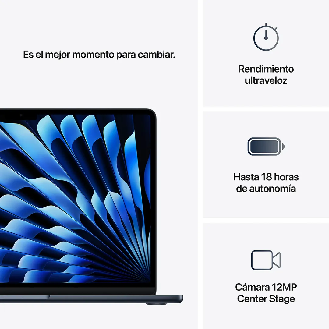 MacBook Air de 13" con chip Apple M4 7 MacBook Air de 13" con chip Apple M4 - Imagen 7