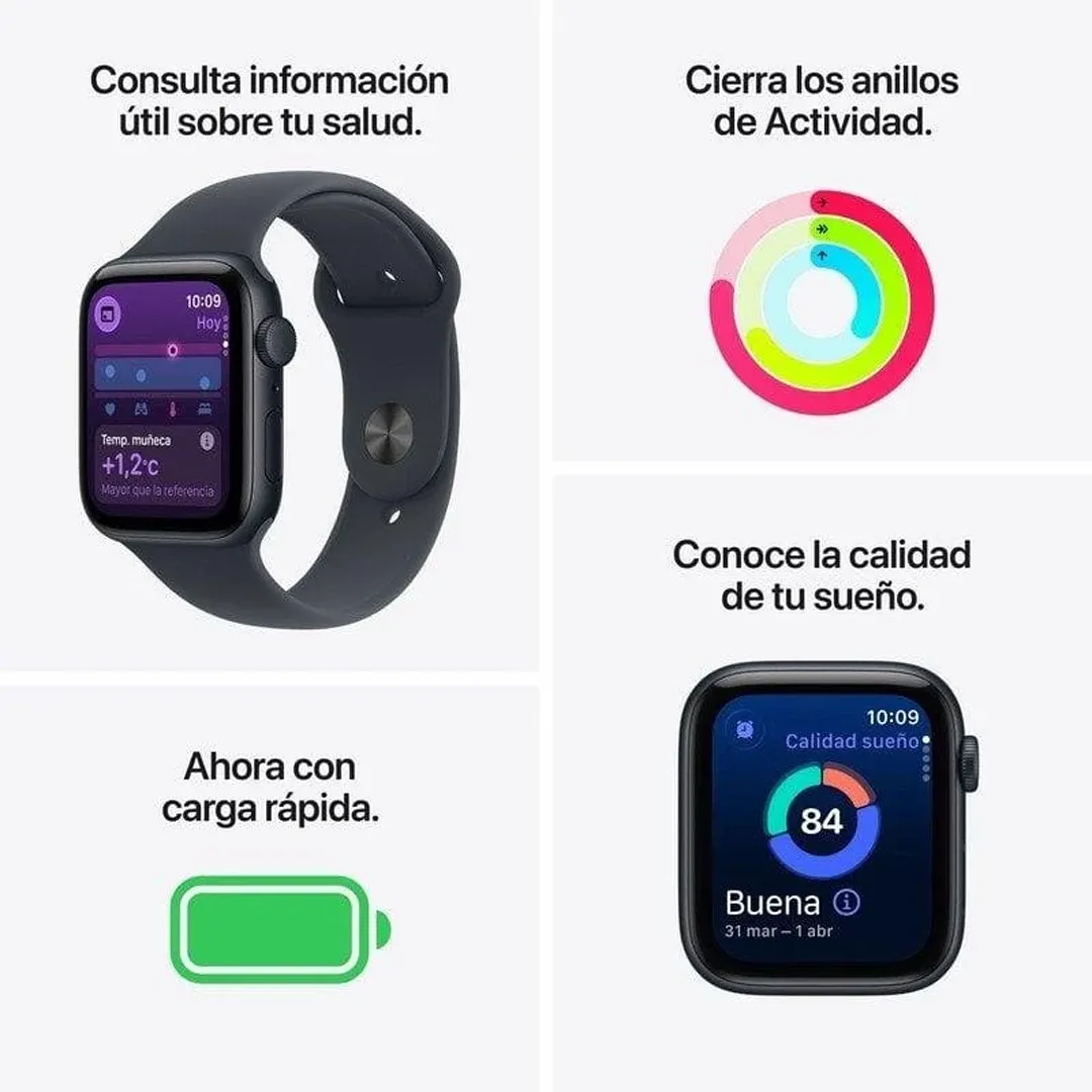 Apple Watch SE 3 GPS 44mm 2 Apple Watch SE 3 GPS 44mm - Imagen 2